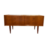 Commode Scandinavian row vintage teak