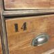 Apothecary line 20 drawers early 20th century