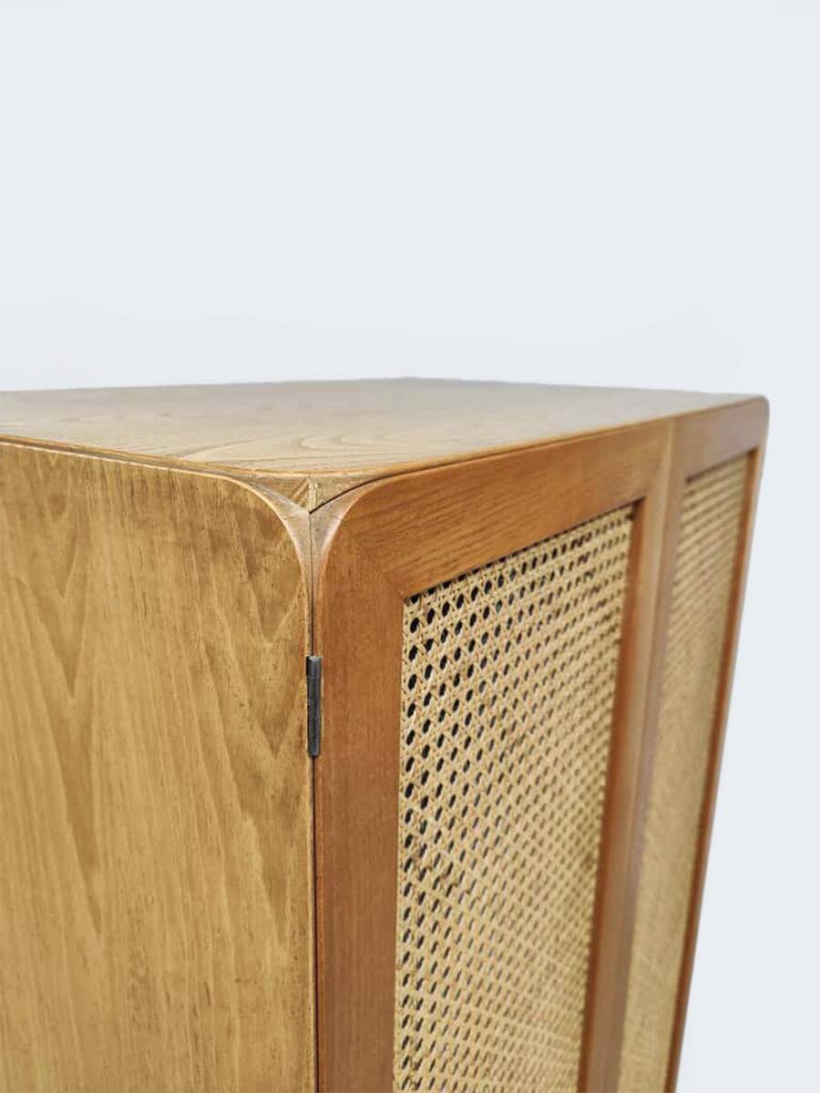 Dutch vintage design cabinet bookcase wardrobe Derk Jan De Vries