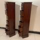 Pair of industrial furniture column 1950