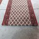 Pure new wool hallway rug Konia model from Lano, Belgium