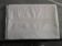 Old embroidered sheet, monogrammed: 310x225cm