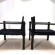 Bofinger set of 2 Farmer lounge chairs with table by Gerd Lange, 1960