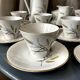 Bavaria porcelain coffee service with wheat decor