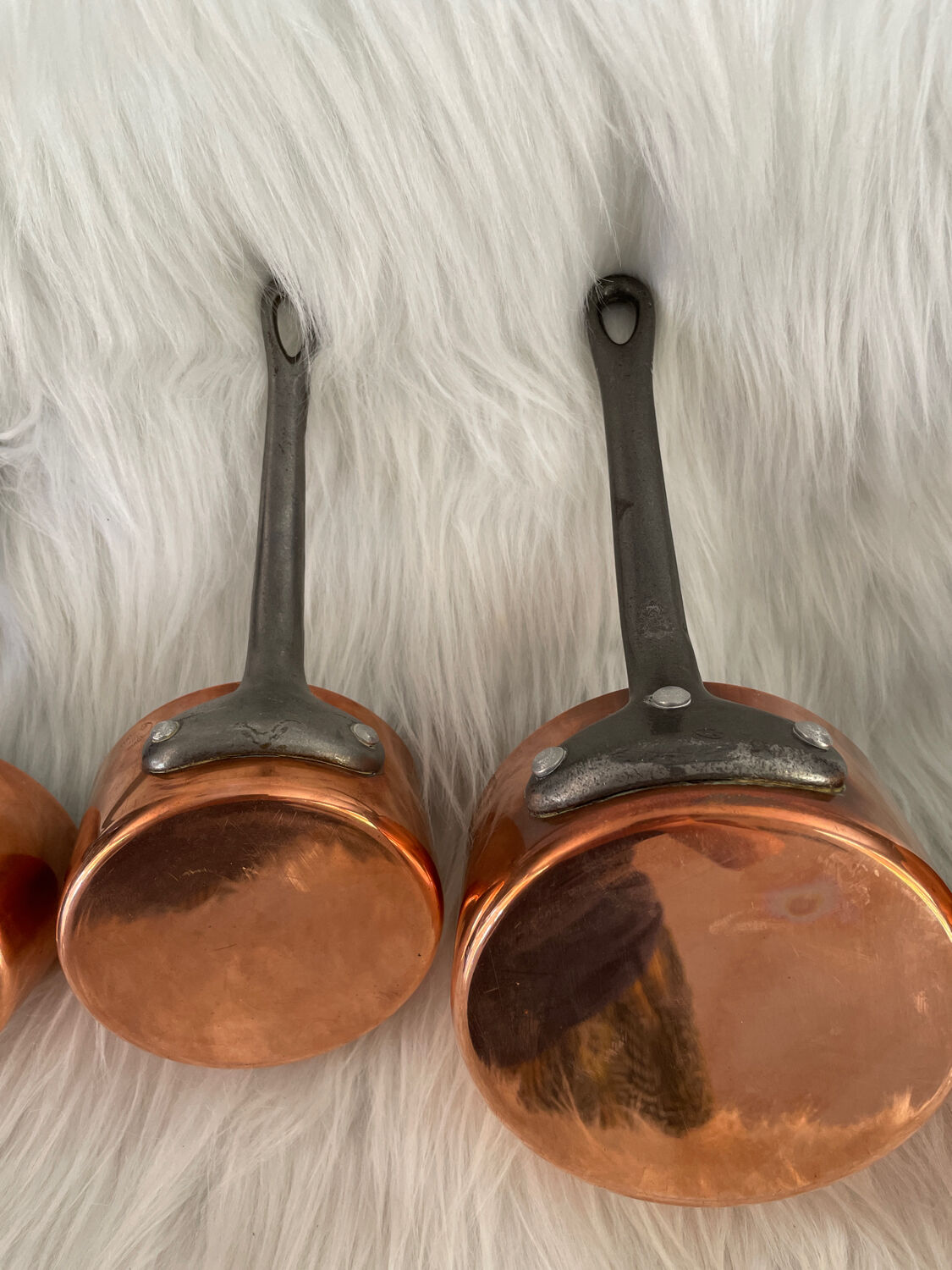 Havard copper saucepan