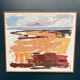 Original Swedish oil on canvas - "Coastal Landscape" attributed to Lars Börjesson - Signed - vintage and framed