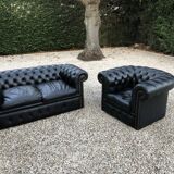 Sofa and armchair Chesterfield