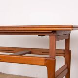 Danish extendable table, high and low, in teak by Kai kristainsen1960.
