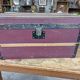 Antique travel trunk