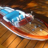 Model boat Riva aquarama 65 cm