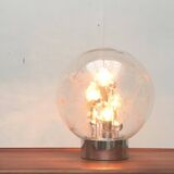 Planet Table Lamp Large Sphere from the German Space Age Mid-Century by Doria Leuchten, 1970s