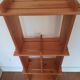 Vintage Wooden Wall Console, Denmark, 1960s
