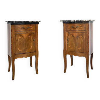 Tables de chevet italiennes, années 1950
