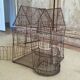 Handmade wire birdcage