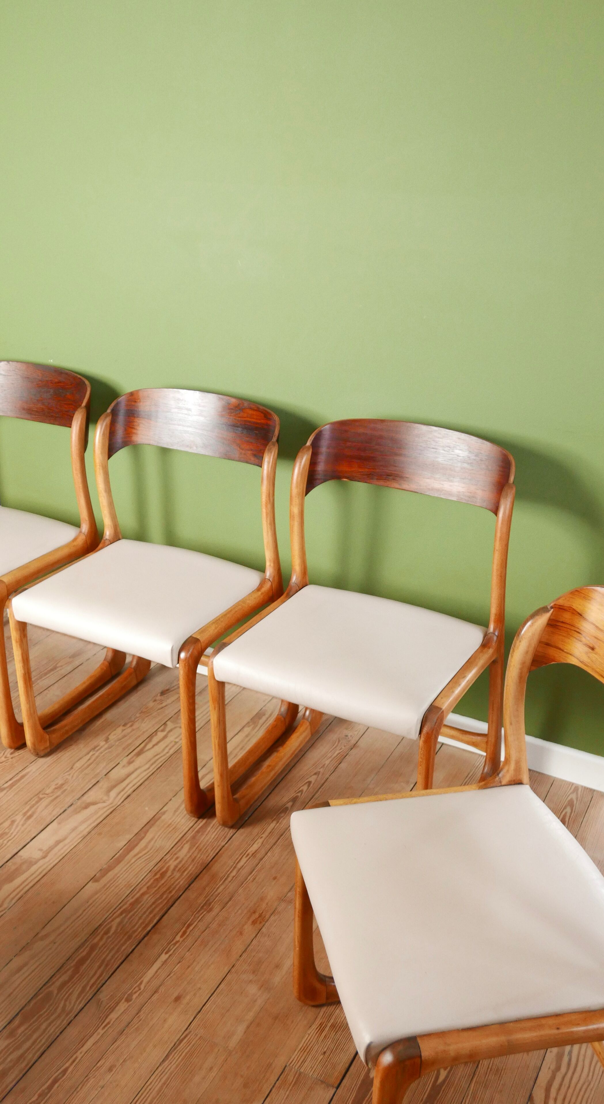 Baumann sled chairs