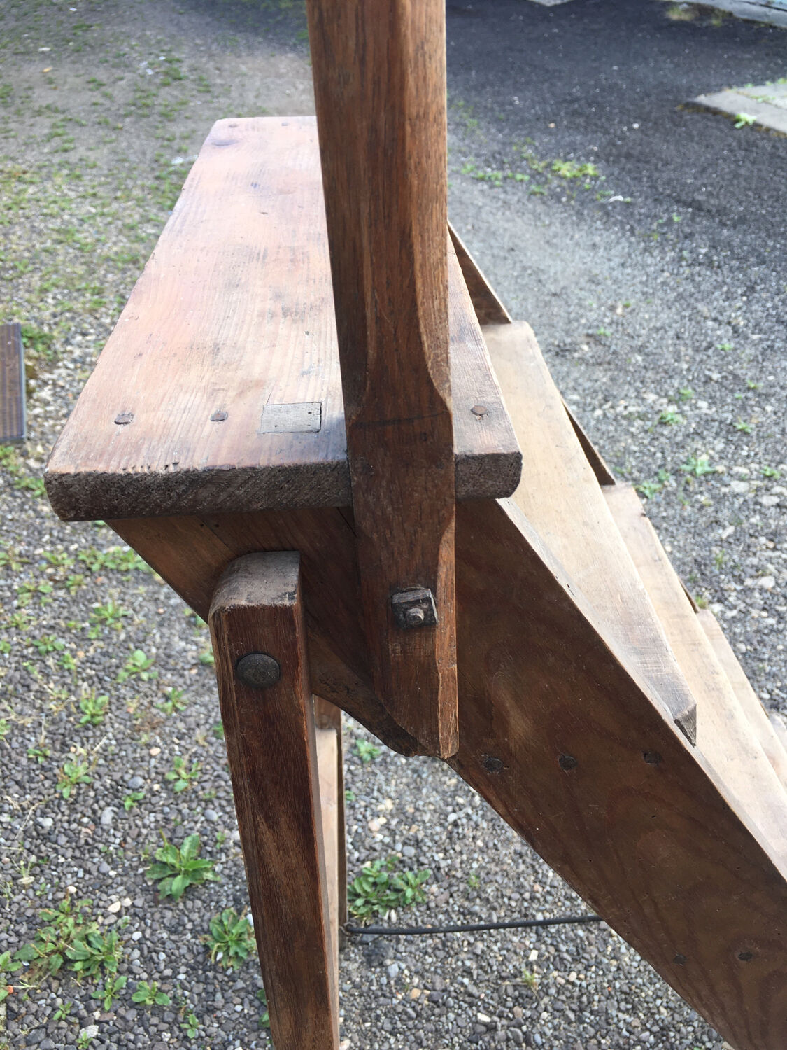 Library stepladder early 20th