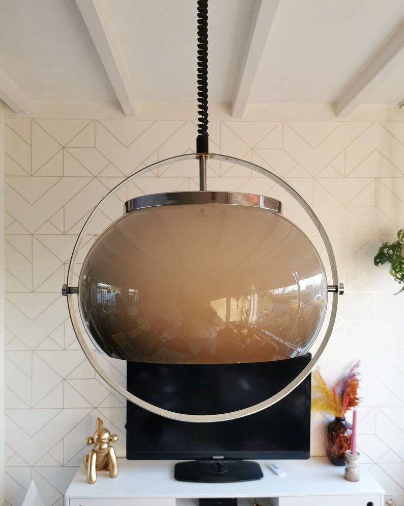 Vintage Italian design pendant lamp, 80s