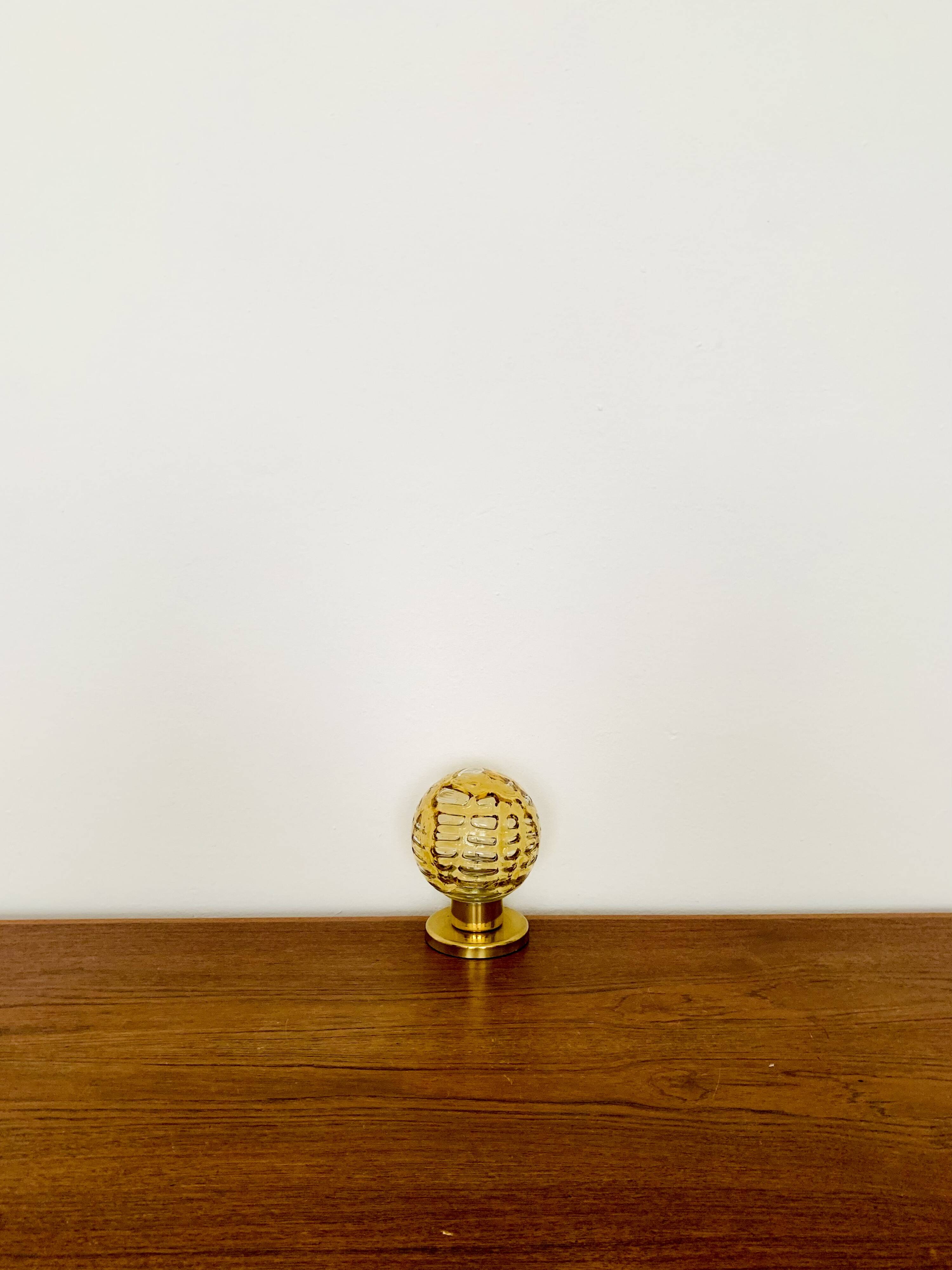 Set of 2 Glass Table Lamps from Doria