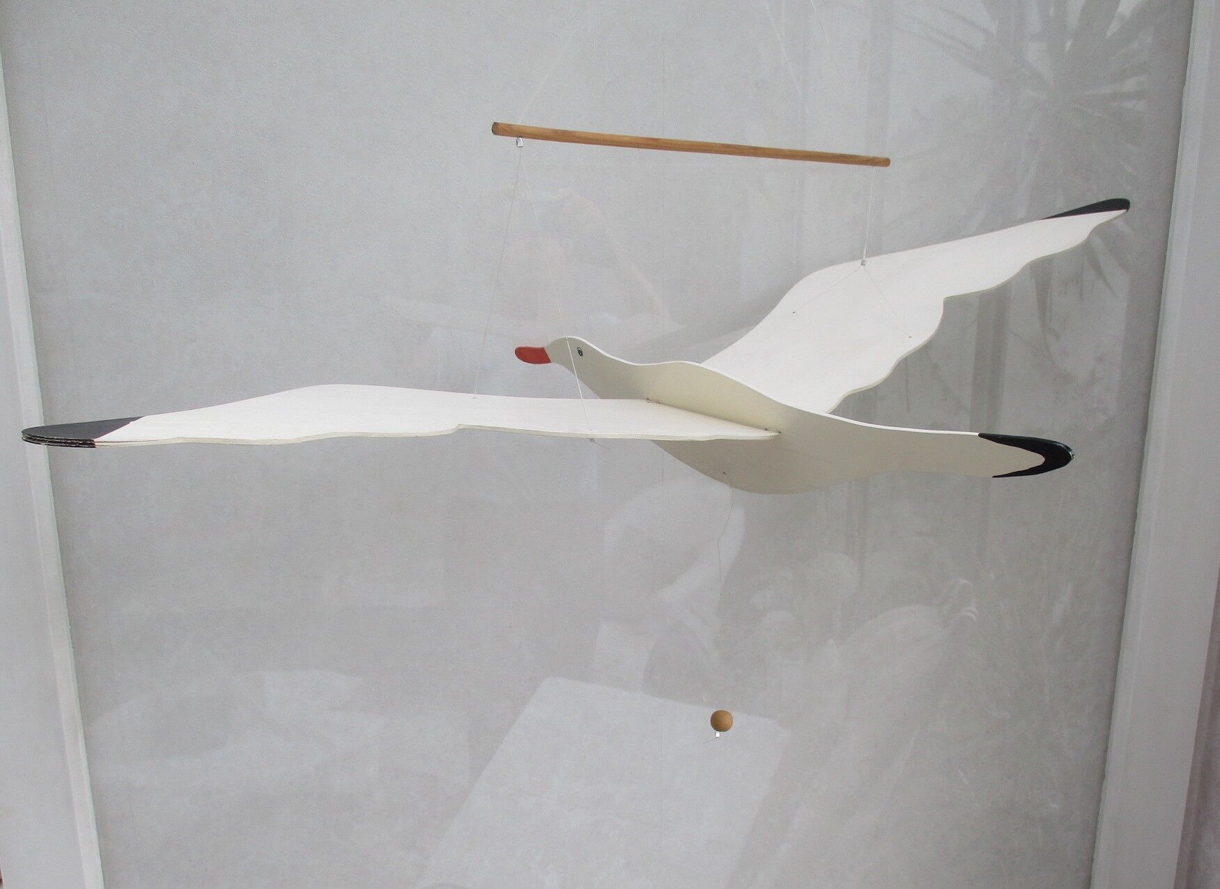 mobile wooden seagull 96 cm