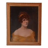 Portrait of a woman in the 18th century style