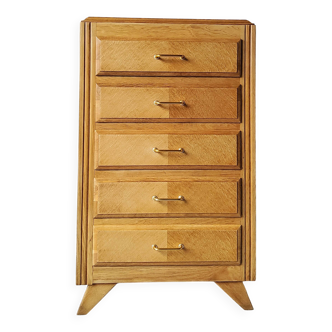Restored 1950s chest of drawers