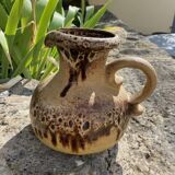 Vase marron beige