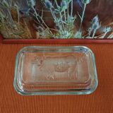 Beurrier avec couvercle Arcoroc motif vache
