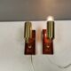 Wall lamps by Danish Vitrika (Closed in the early 1990s)