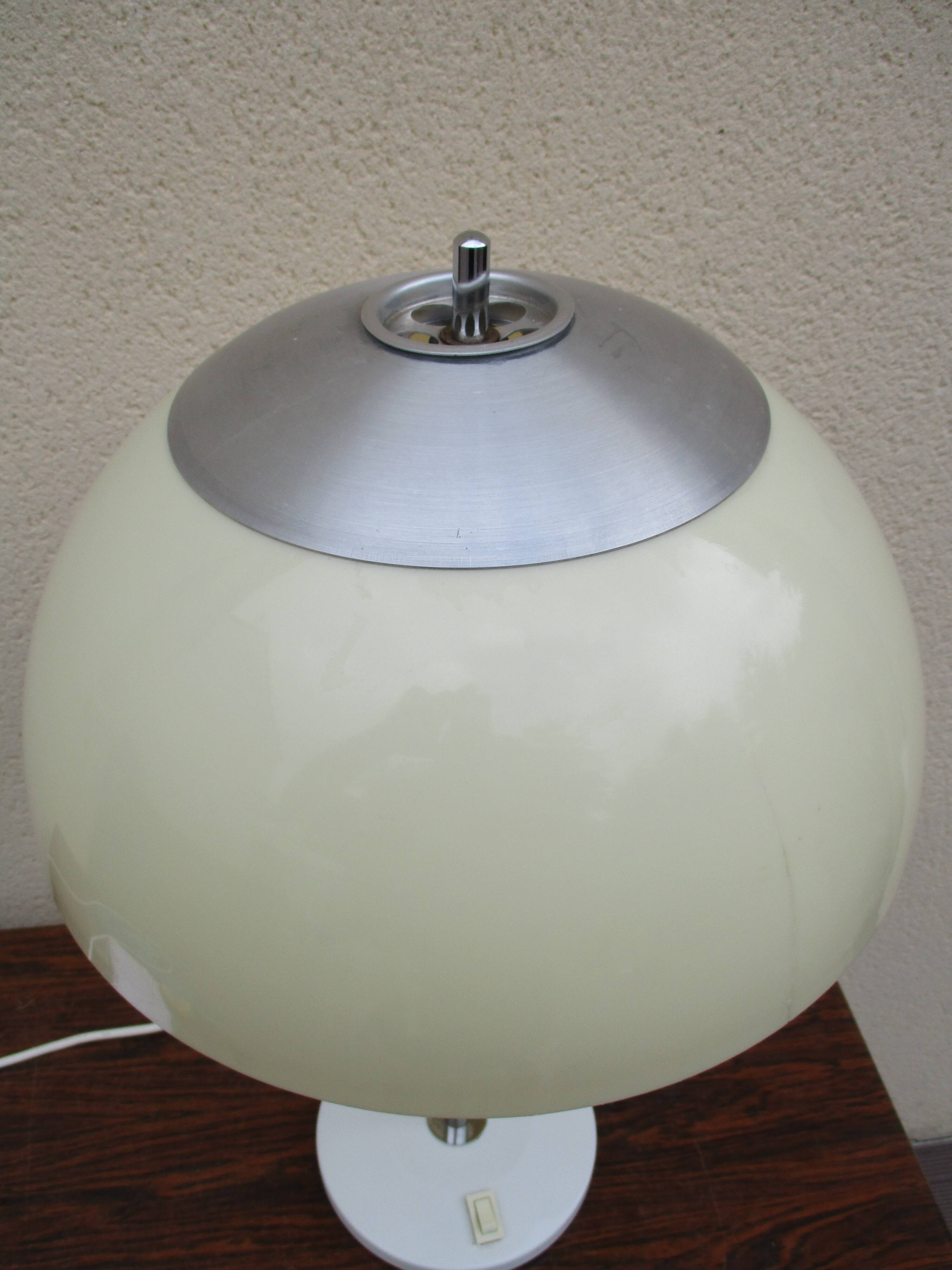 Unilux vintage mushroom lamp 70's