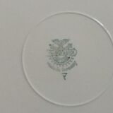 Villeroy & Boch celadon and gold pie dish