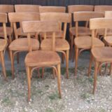 Set of 12 bistro chairs
