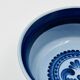 Saladier en porcelaine Bleu Saxe Kahla GDR