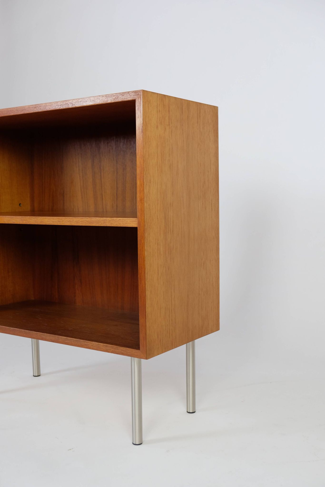 Mid-century teak shelf bookcase chest of drawers shelf 60s vintage 70s