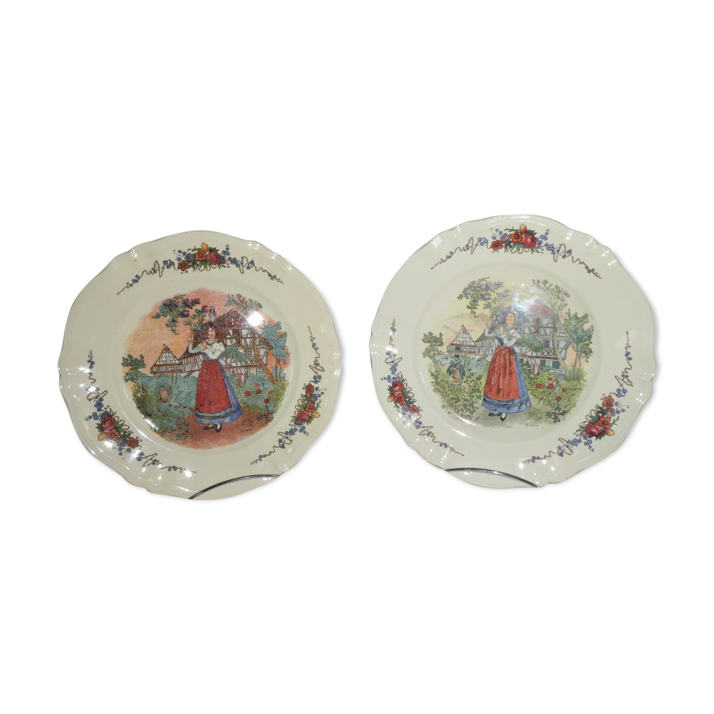 Obernai serving dishes