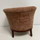 Fauteuil en forme de tonneau années 20-30