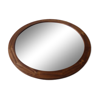 Wooden mirror