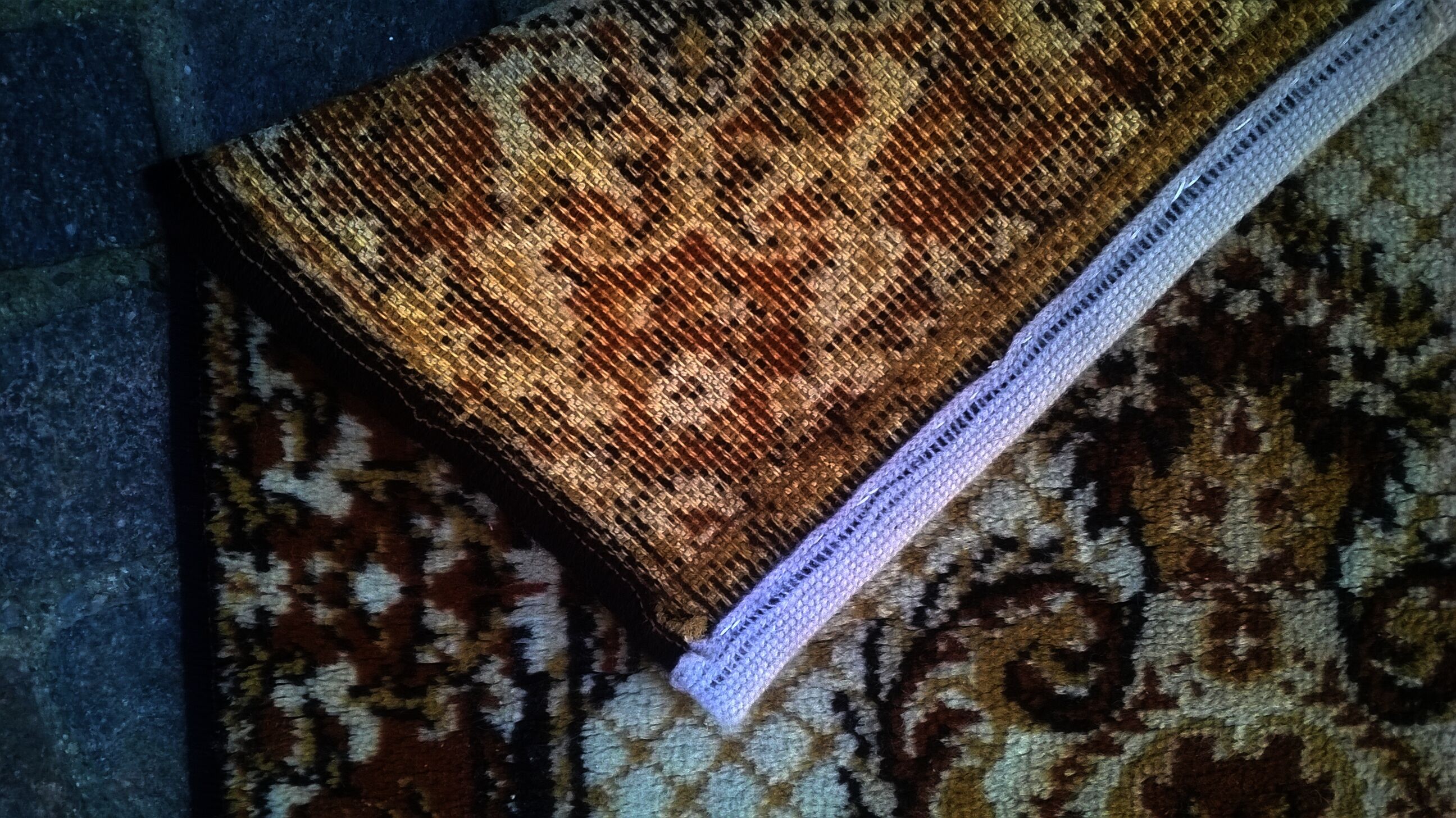 Paire de tapis vintage 60x120cm