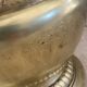 Antique brass umbrella stand