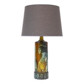 Sculptural table lamp in ceramic, designed by Bonnie Rehnqvist, Sweden, 1972