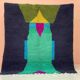 Colorful Moroccan wool rug 200cm x 200cm
