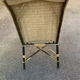 Wicker armchair