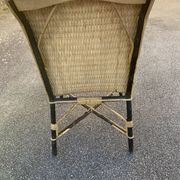 Fauteuil en osier