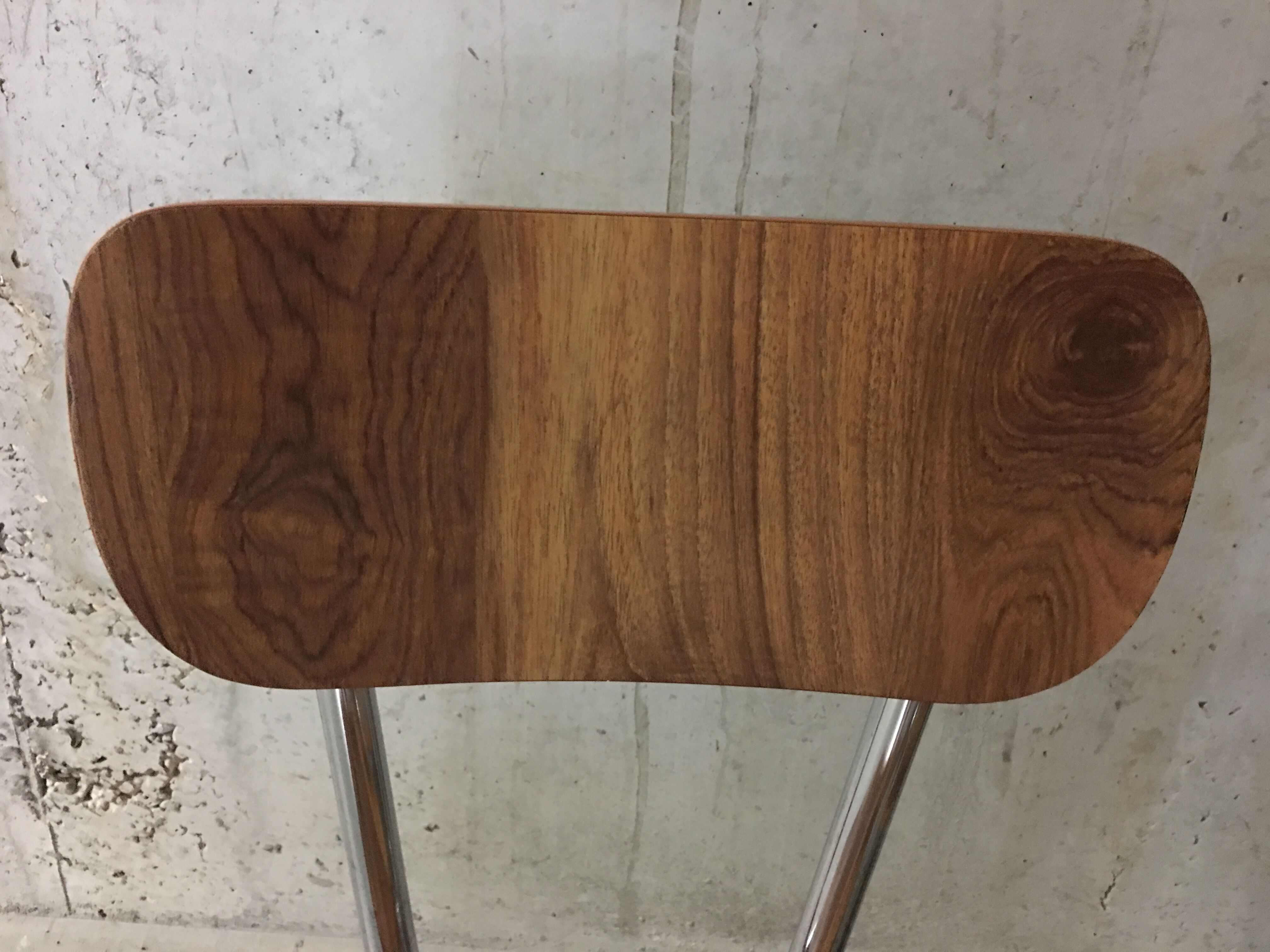 Pair of 70s formica chairs