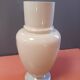 Vase opaline émaillée  papillon