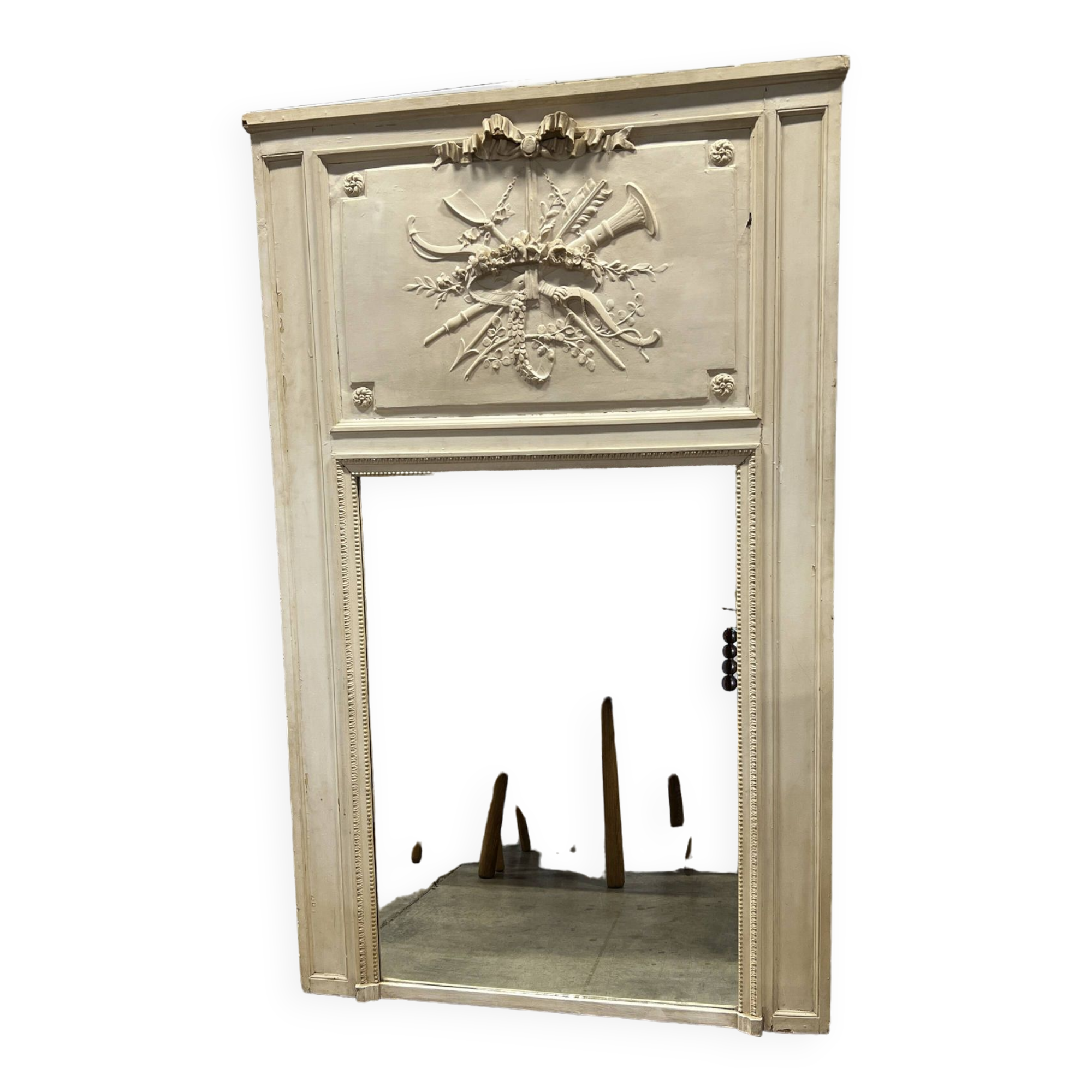 White trumeau, late 19th century