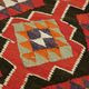 Turkish Handwoven Vintage Herki Kilim 92 cm x 342 cm