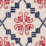 Vintage Turkish Karapinar Kilim Rug 128 X 213 cm