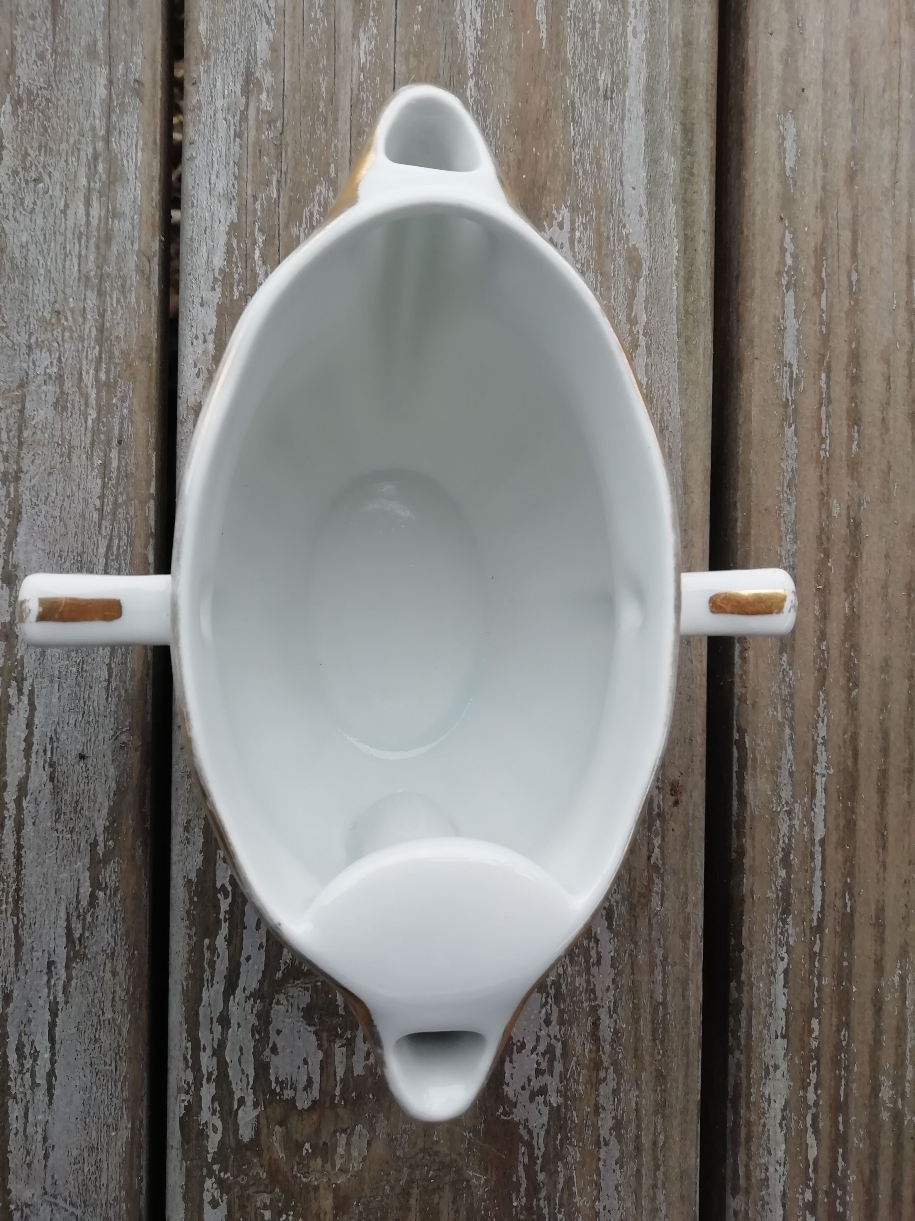 Saucière porcelain pillivuyt