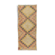 Anatolian handmade kilim rug 238 cm x 92 cm
