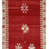 Authentic Vintage Turkish Kilims & Handwoven Rugs – Unique Home Decor Pieces 140x 200 cm